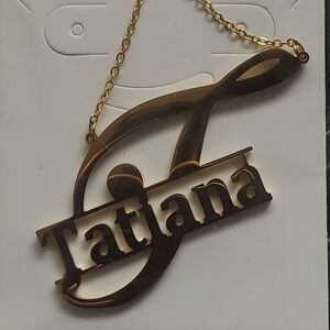 Tatiana Nameplate